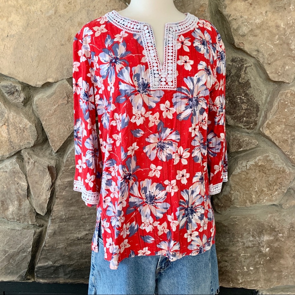 Vintage Floral Top